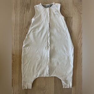 4 Season Baby Sleep Bag with Feet, Merino Wool, Gray 18-36 Months